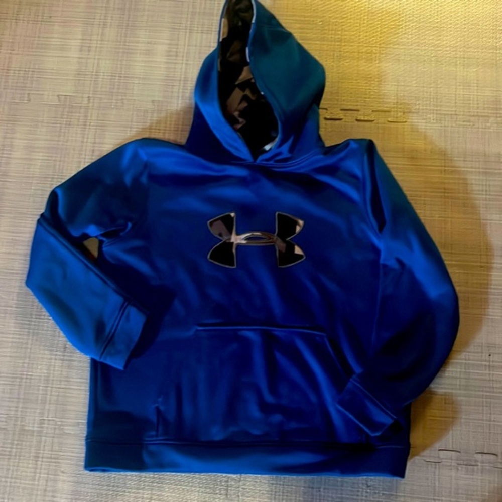 Vintage under armour hooded sweatshirt